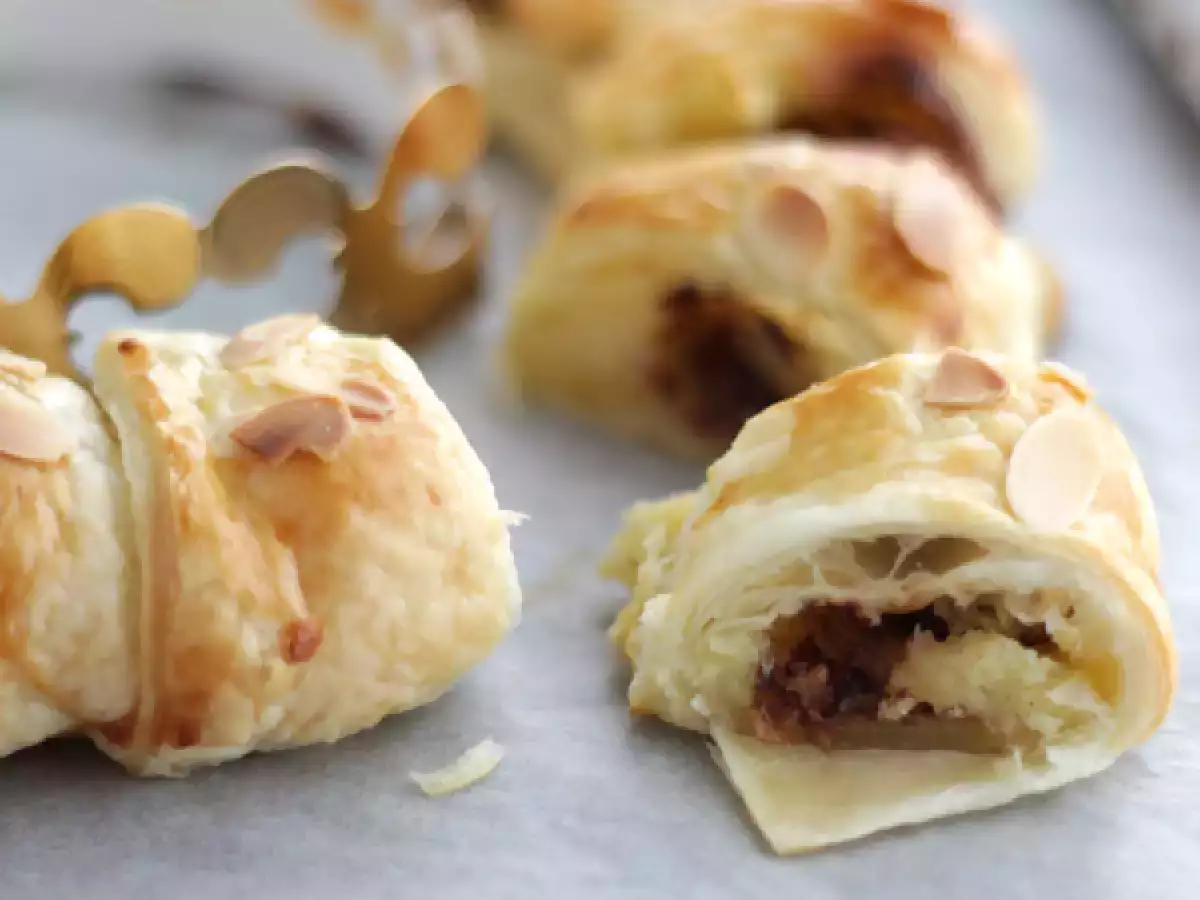 Galette des rois s Kinder Bueno - fotografija 2