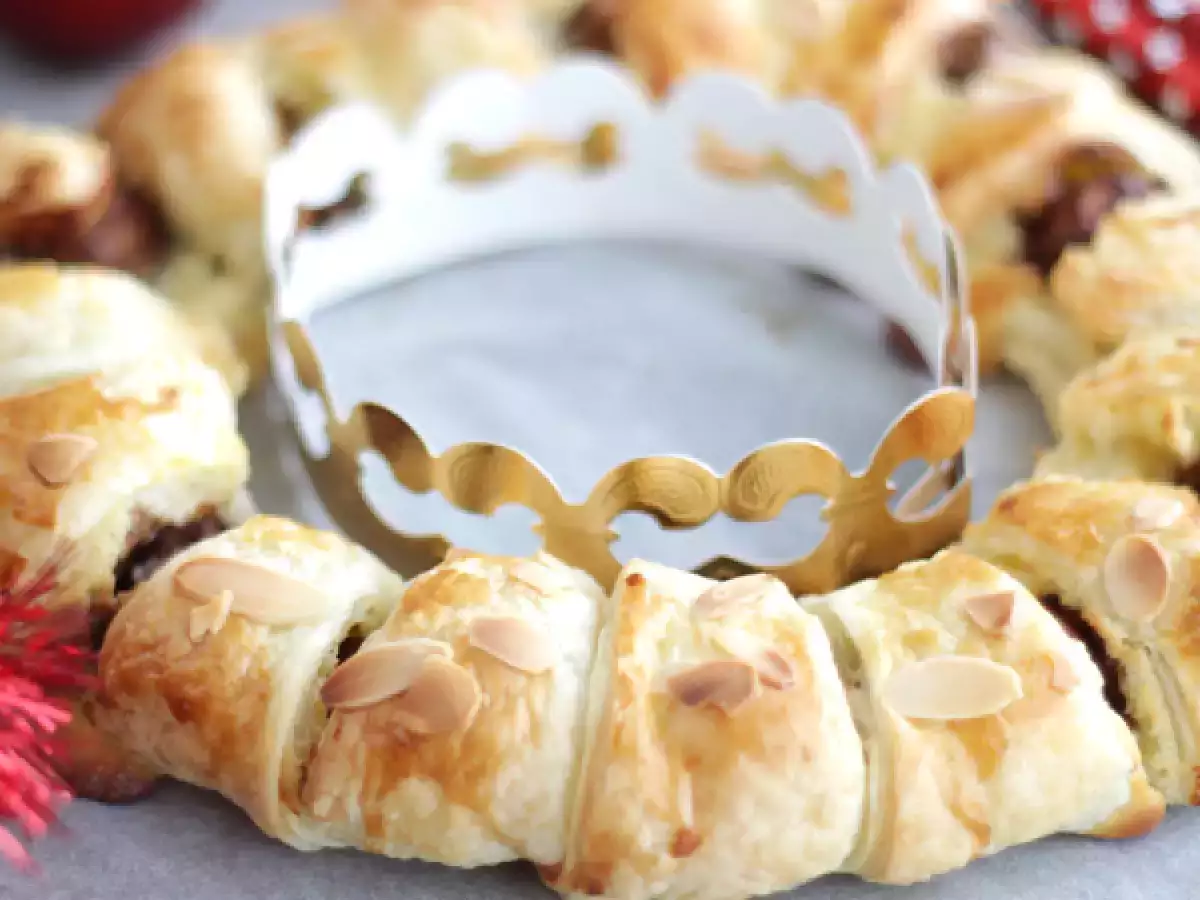 Galette des rois s Kinder Bueno - fotografija 3