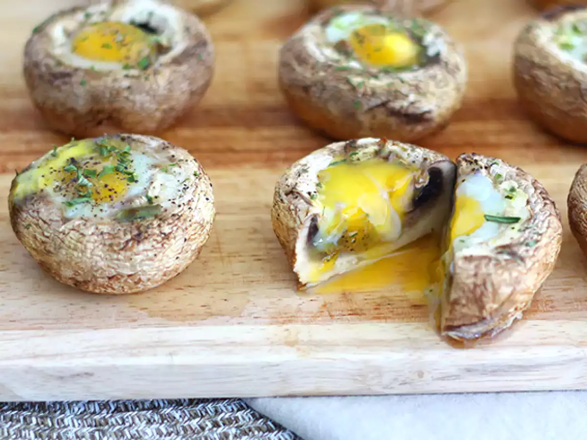 Gobe s prepeličjimi jajci - fotografija 3