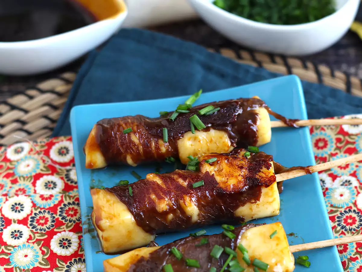 Goveji yakitori z ​​ementalcem - fotografija 3
