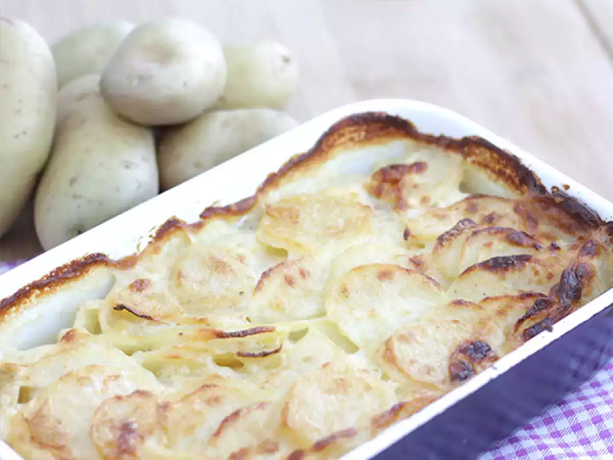 Gratin dauphinois, pravi tradicionalni recept - fotografija 3