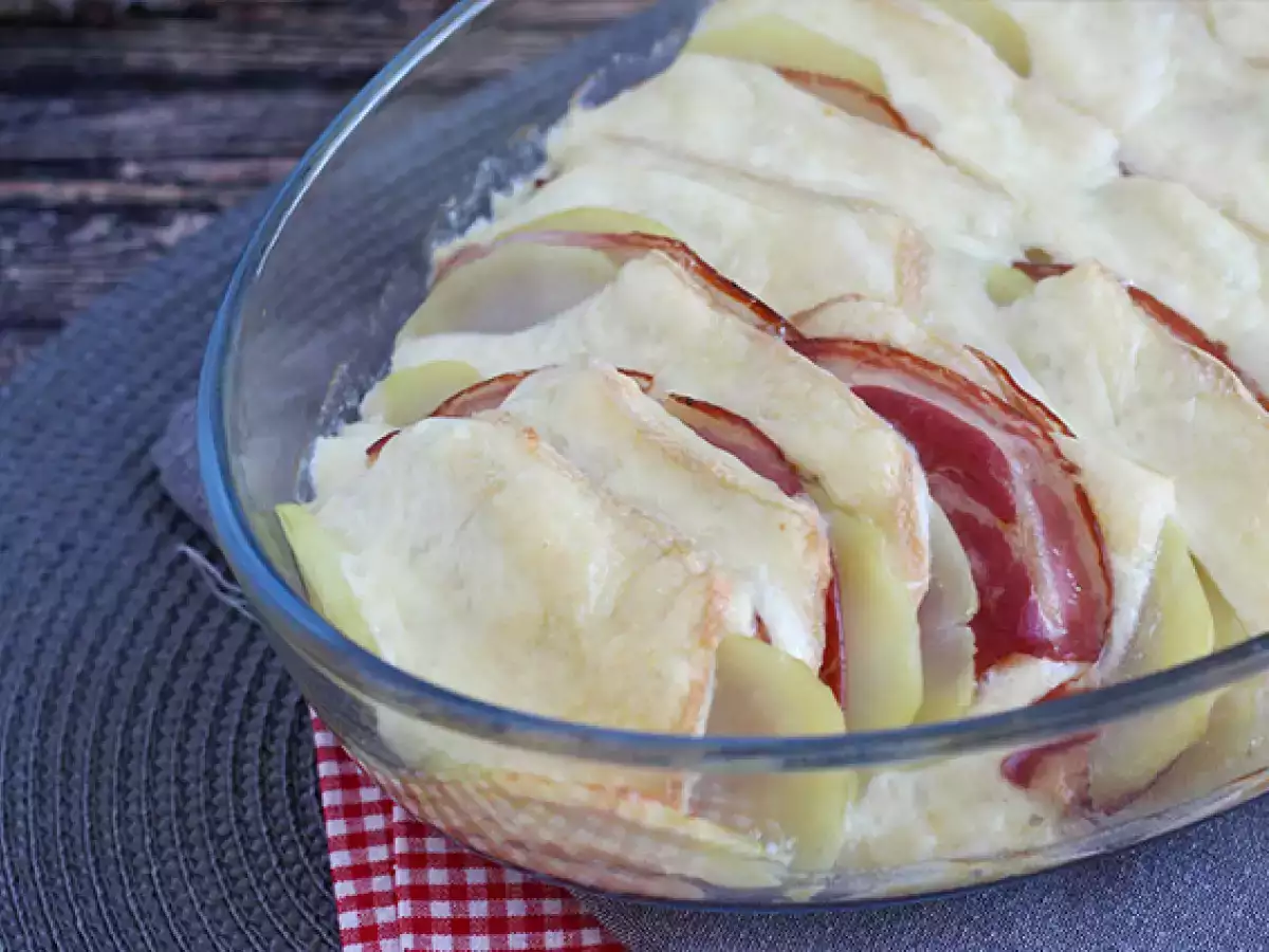 Gratin z raclette sirom - fotografija 5