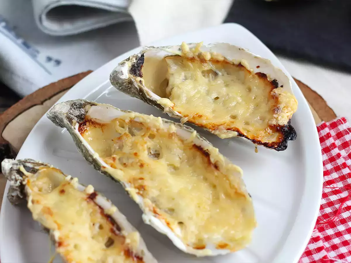 Gratinirane ostrige - fotografija 2