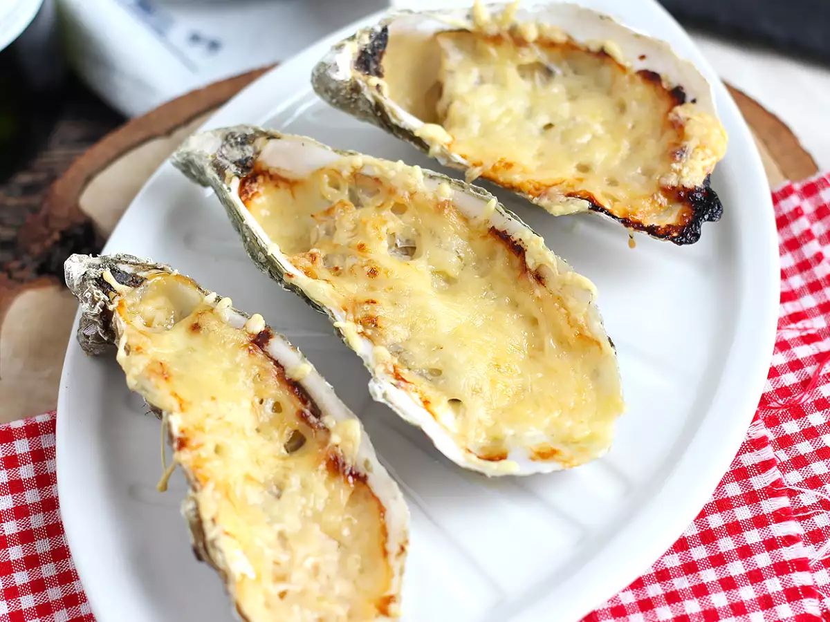 Gurmanske ostrige au gratin - fotografija 4