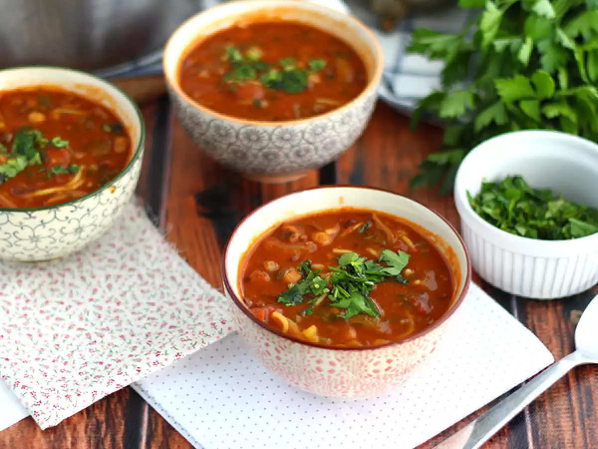 Harira juha, enostavna in dišeča - fotografija 3