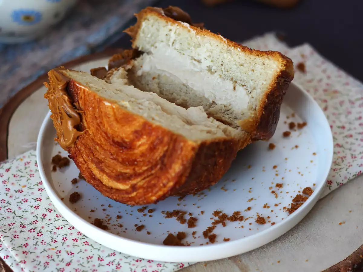 Hiter in poceni recept za newyorški zvitek s speculoos namazom - fotografija 5