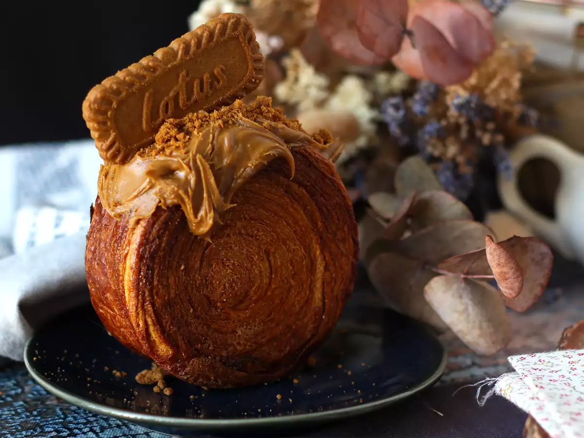 Hiter in poceni recept za newyorški zvitek s speculoos namazom - fotografija 9