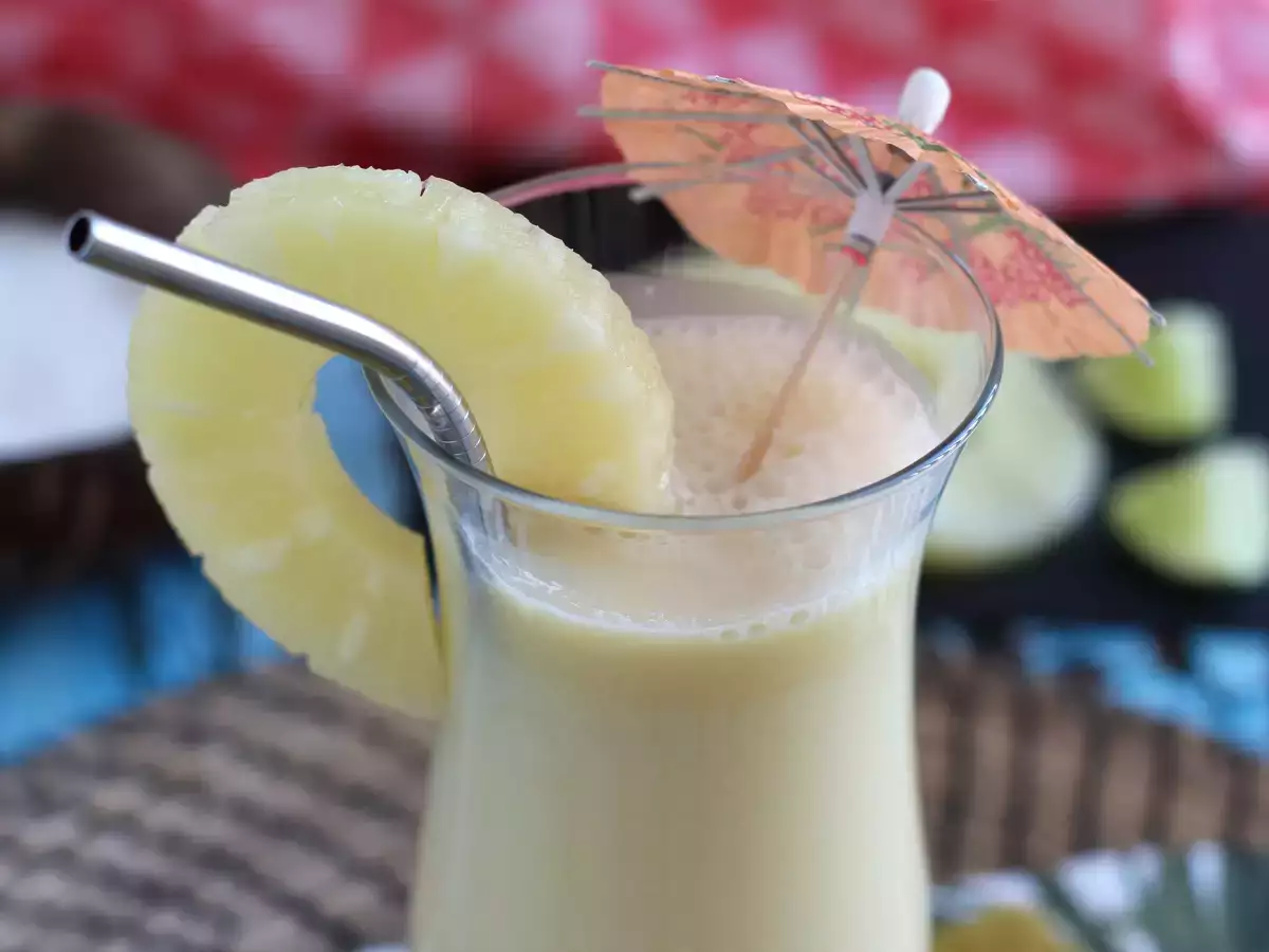 Hitra brezalkoholna piña colada - fotografija 2
