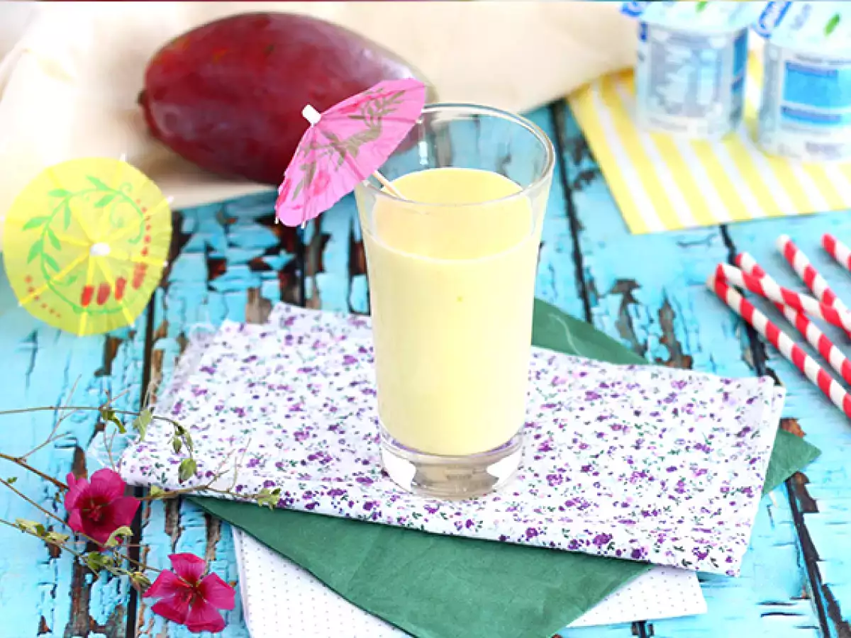 Hitro mango lassi - fotografija 3
