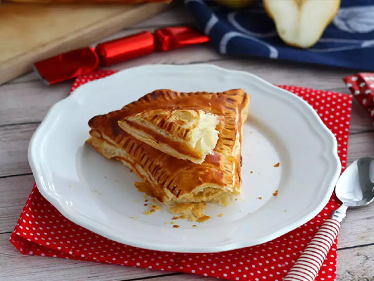 Hruškov frangipan v posameznih porcijah - fotografija 2