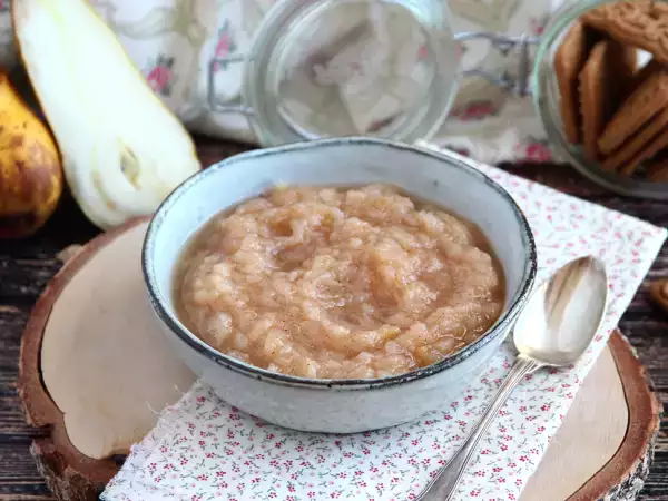 Recept Hruškova čežana s cimetom (brez dodanega sladkorja)