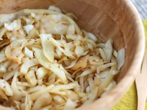 Recept Hrustljava japonska zeljna solata