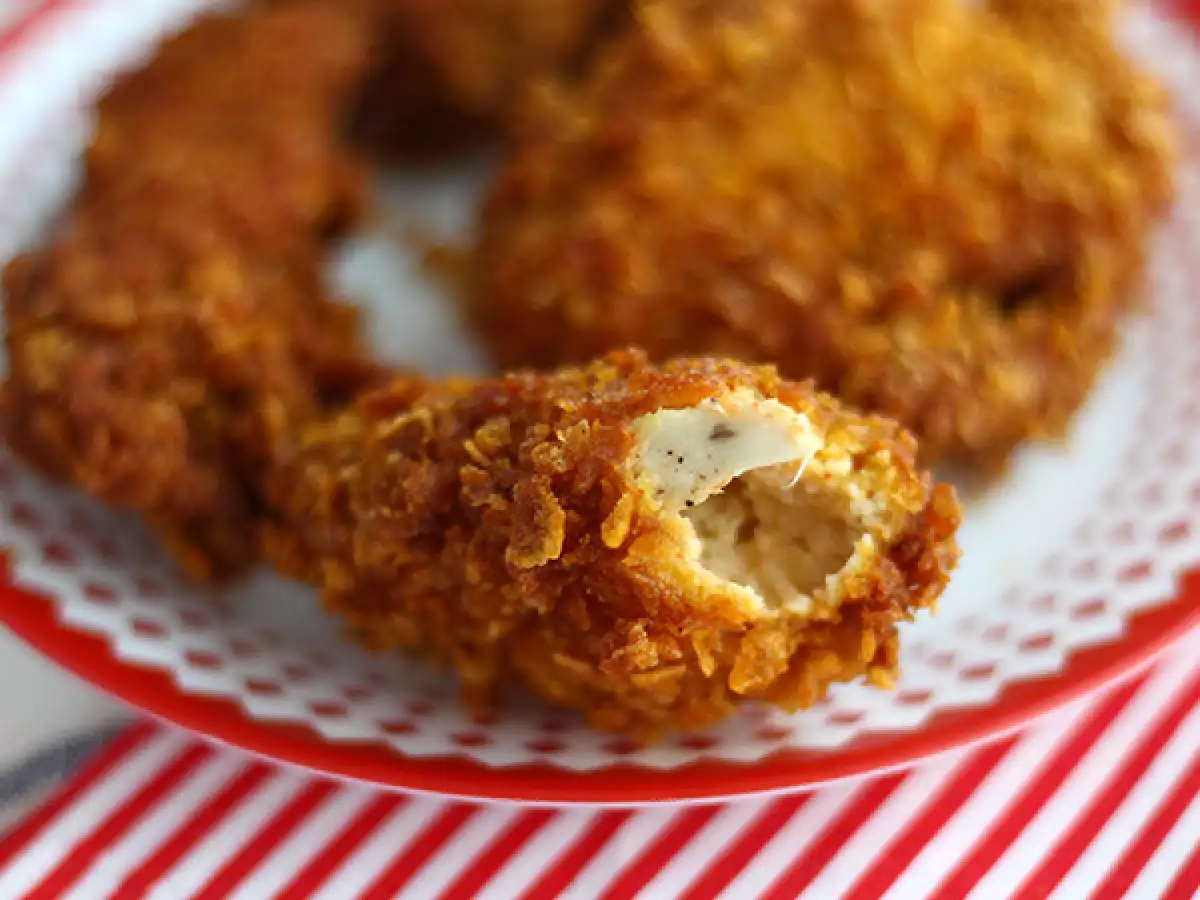 Hrustljavi piščančji trakci kot iz KFC-ja - fotografija 3