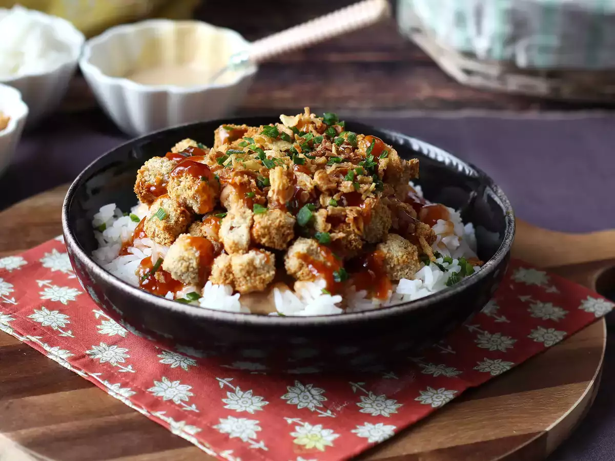Hrustljavi tofu (crousty tofu): vegetarijanska različica hrustljavega piščanca - fotografija 2