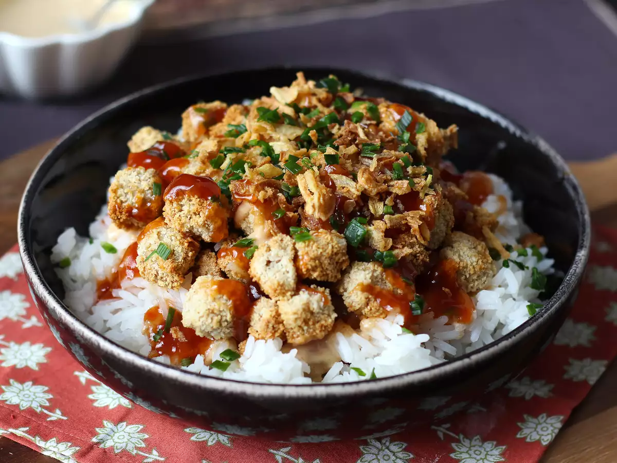 Hrustljavi tofu (crousty tofu): vegetarijanska različica hrustljavega piščanca - fotografija 3