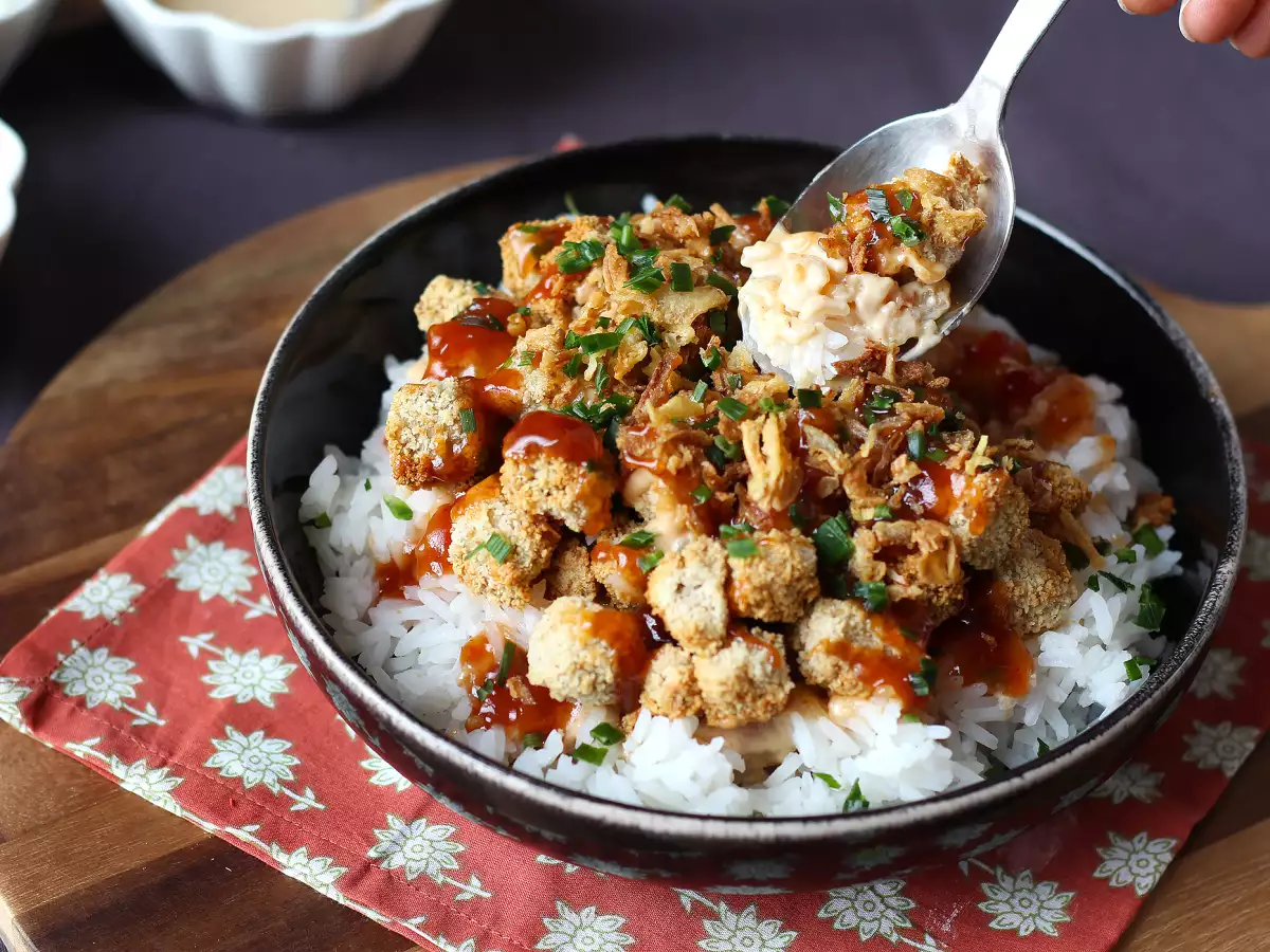 Hrustljavi tofu (crousty tofu): vegetarijanska različica hrustljavega piščanca - fotografija 5