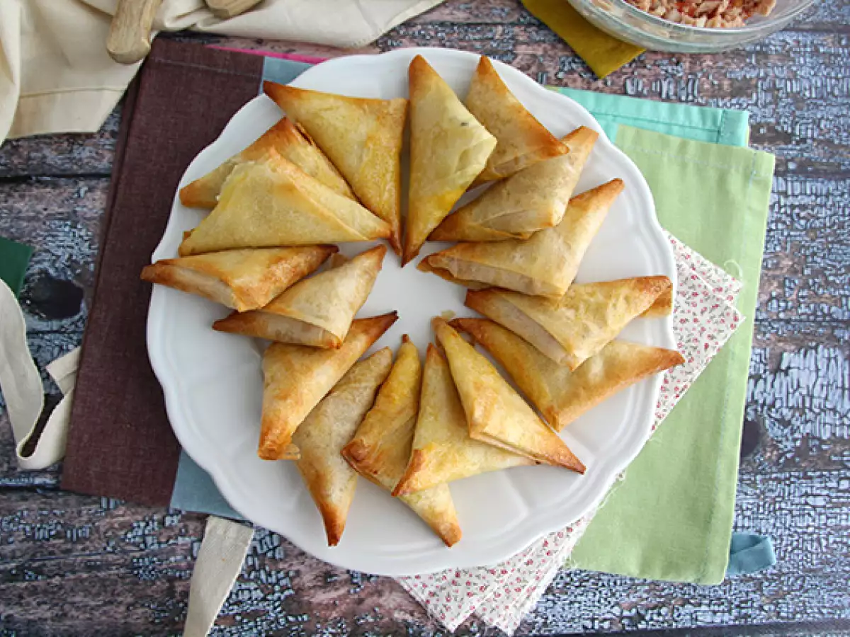 Jabolčne samose s cimetom - fotografija 2