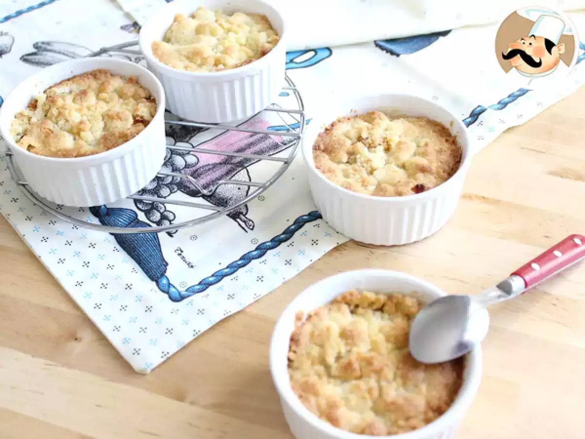 Jabolčni crumble s cimetom