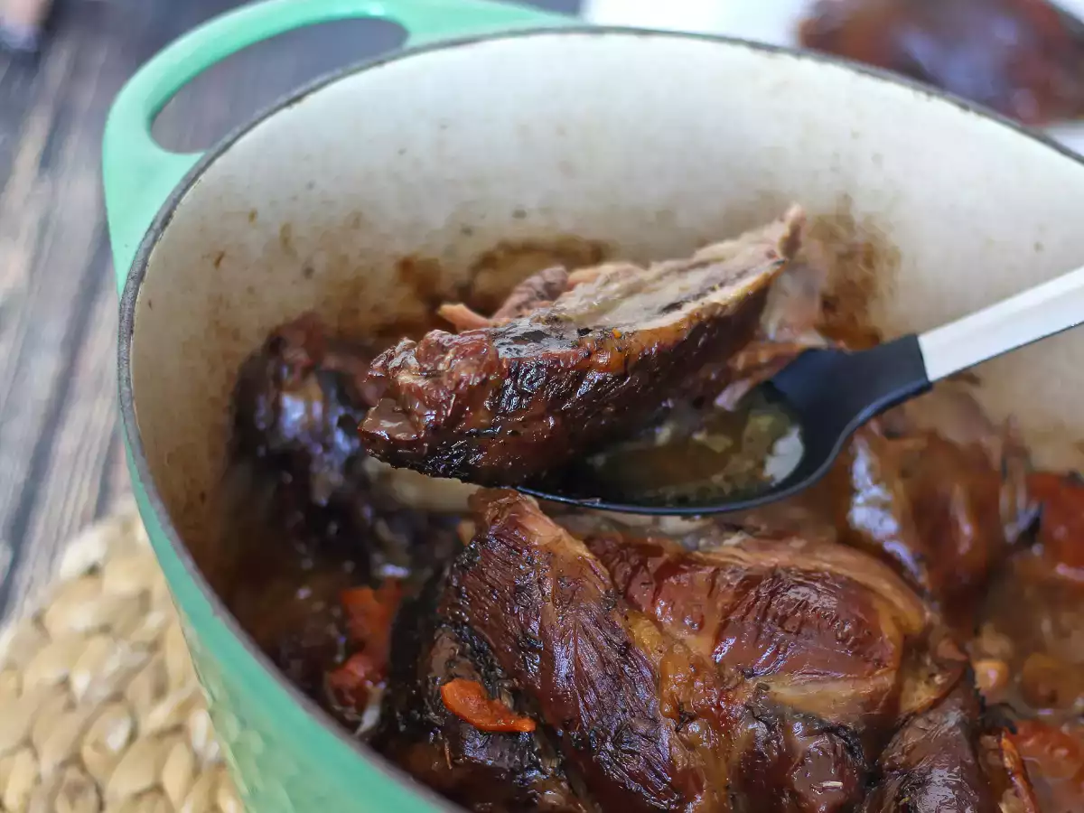 Jagnječje stegno ob 7. uri: izjemno enostaven recept - fotografija 4