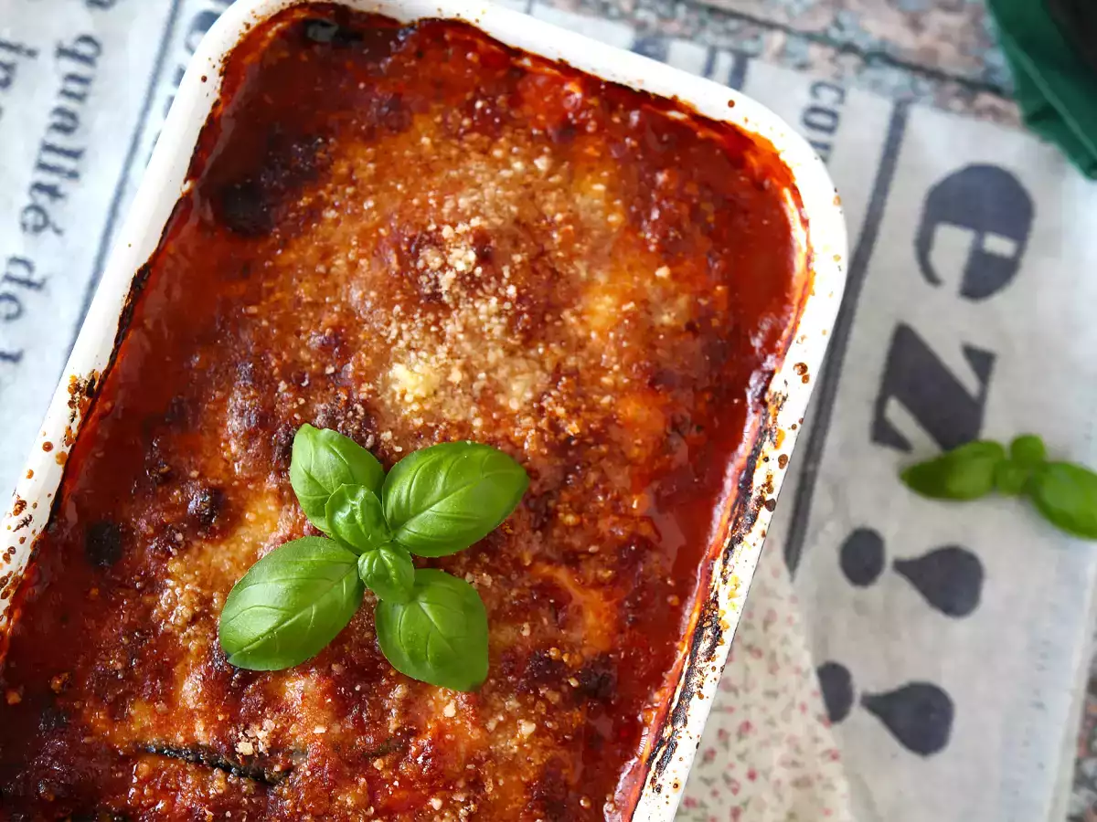 Jajčevec parmigiana, tradicionalni recept, razložen korak za korakom! - fotografija 4