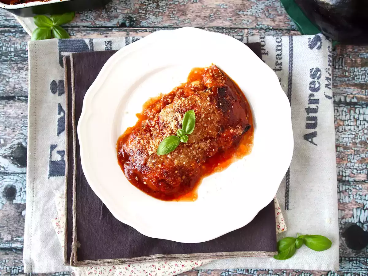 Jajčevec parmigiana, tradicionalni recept, razložen korak za korakom! - fotografija 6