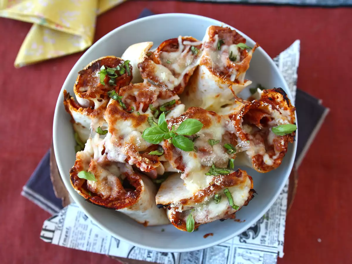 Kaj storiti s tortiljami Gurmanska jed za delitev z okusom pice! - fotografija 6