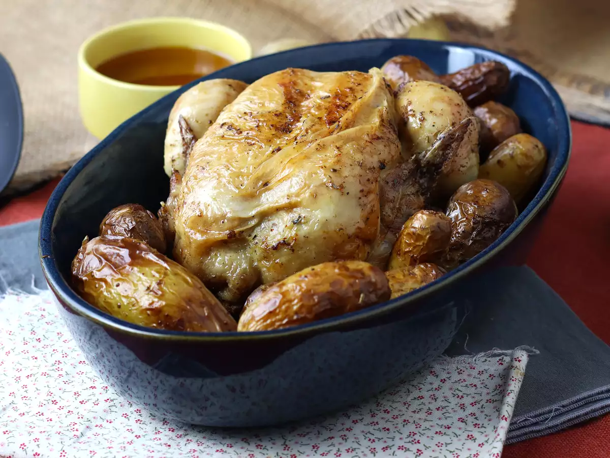 Kako pripravite pečenega piščanca v aparatu za cvrtje na zraku? - fotografija 5