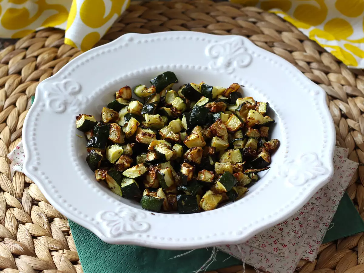 Kako pripraviti bučke v aparatu za cvrtje na zraku? - fotografija 4