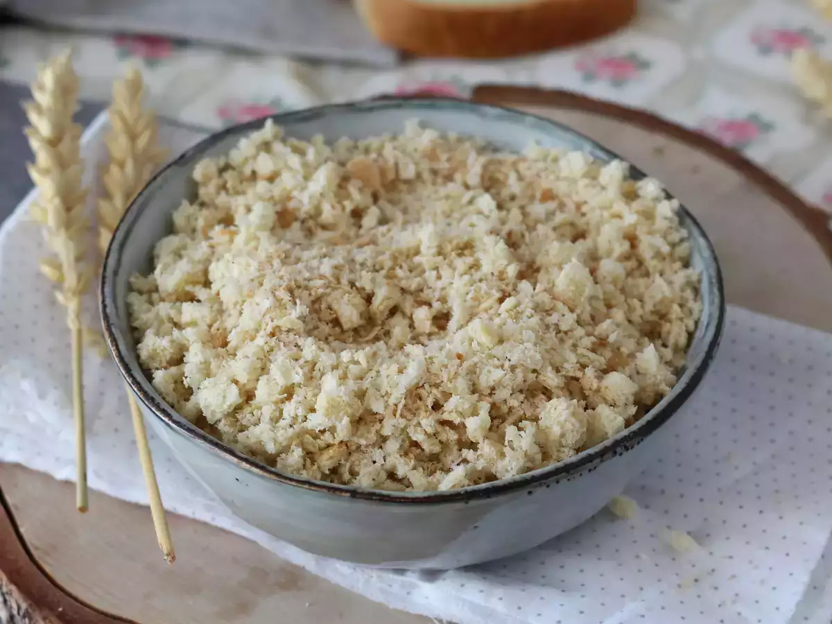 Kako pripraviti domače japonske panko drobtine? Preprost in ugoden recept - fotografija 6