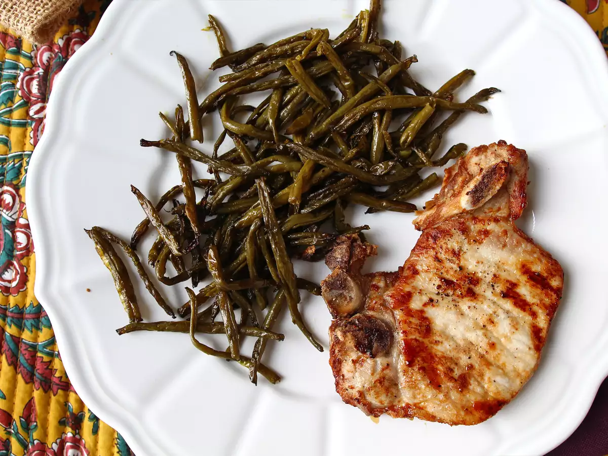 Kako pripraviti svinjski kotlet v zračnem cvrtniku Airfryer? - fotografija 7