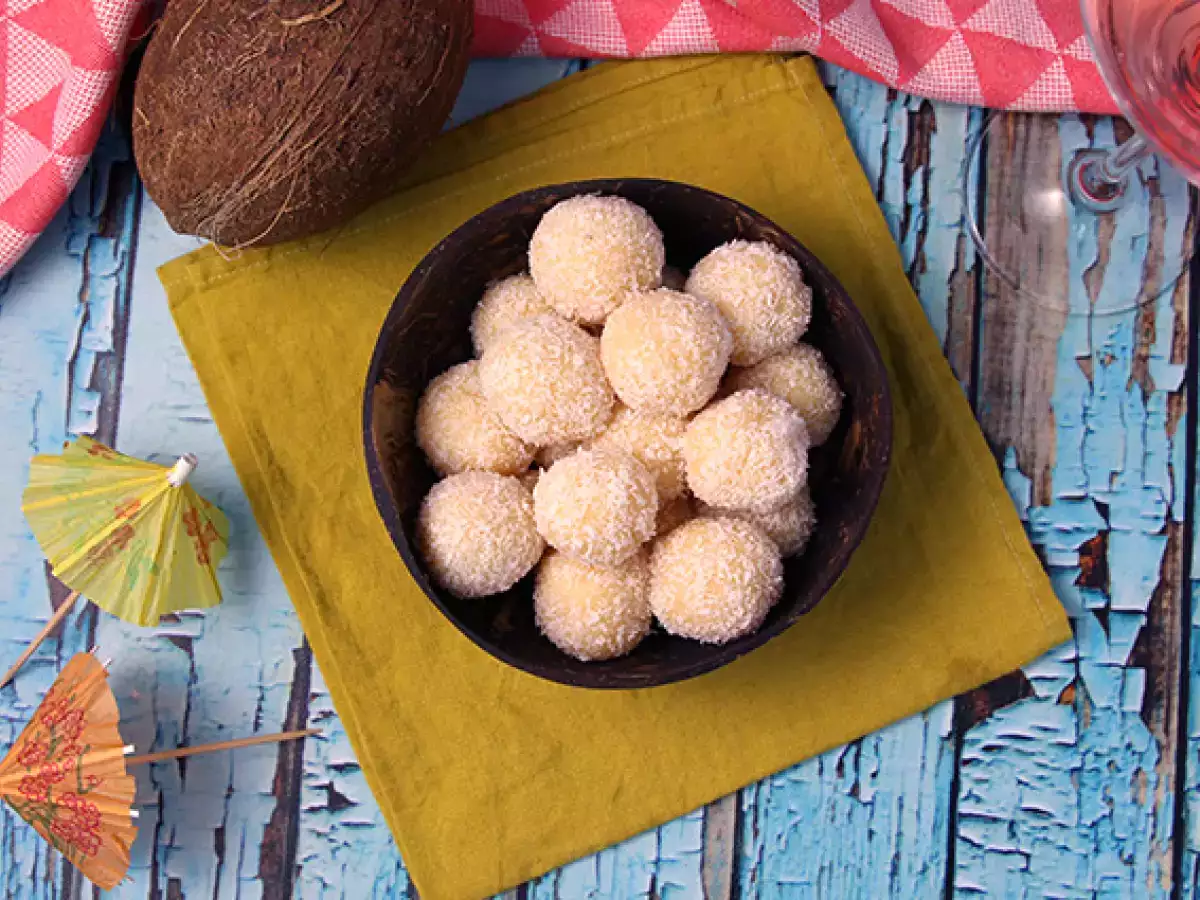 Kokosovi orehi Brigadeiros - fotografija 4