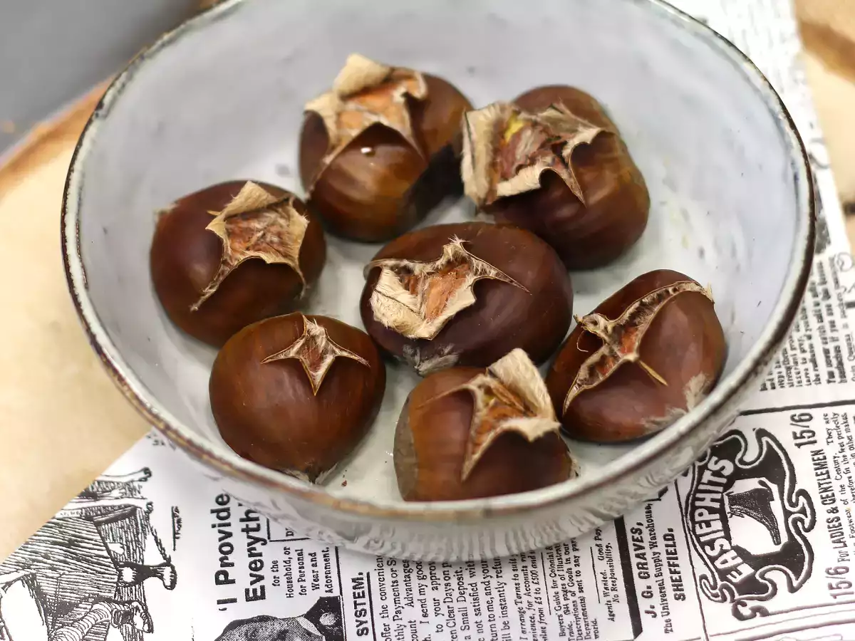 Kostanj za mikrovalovno pečico, pripravljen v samo 3 minutah! - fotografija 3