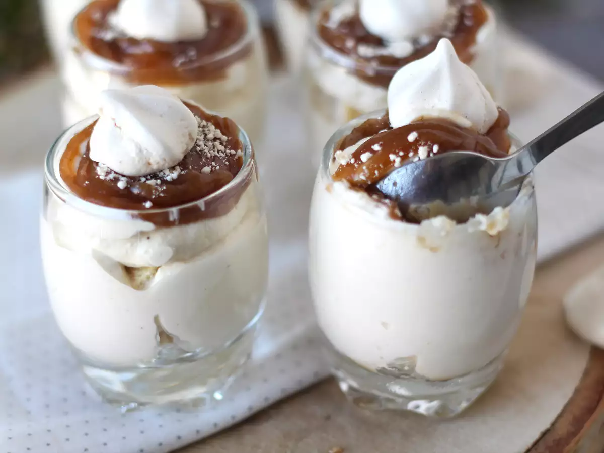 Kozarci v slogu Mont Blanc s kostanjevo kremo - fotografija 3