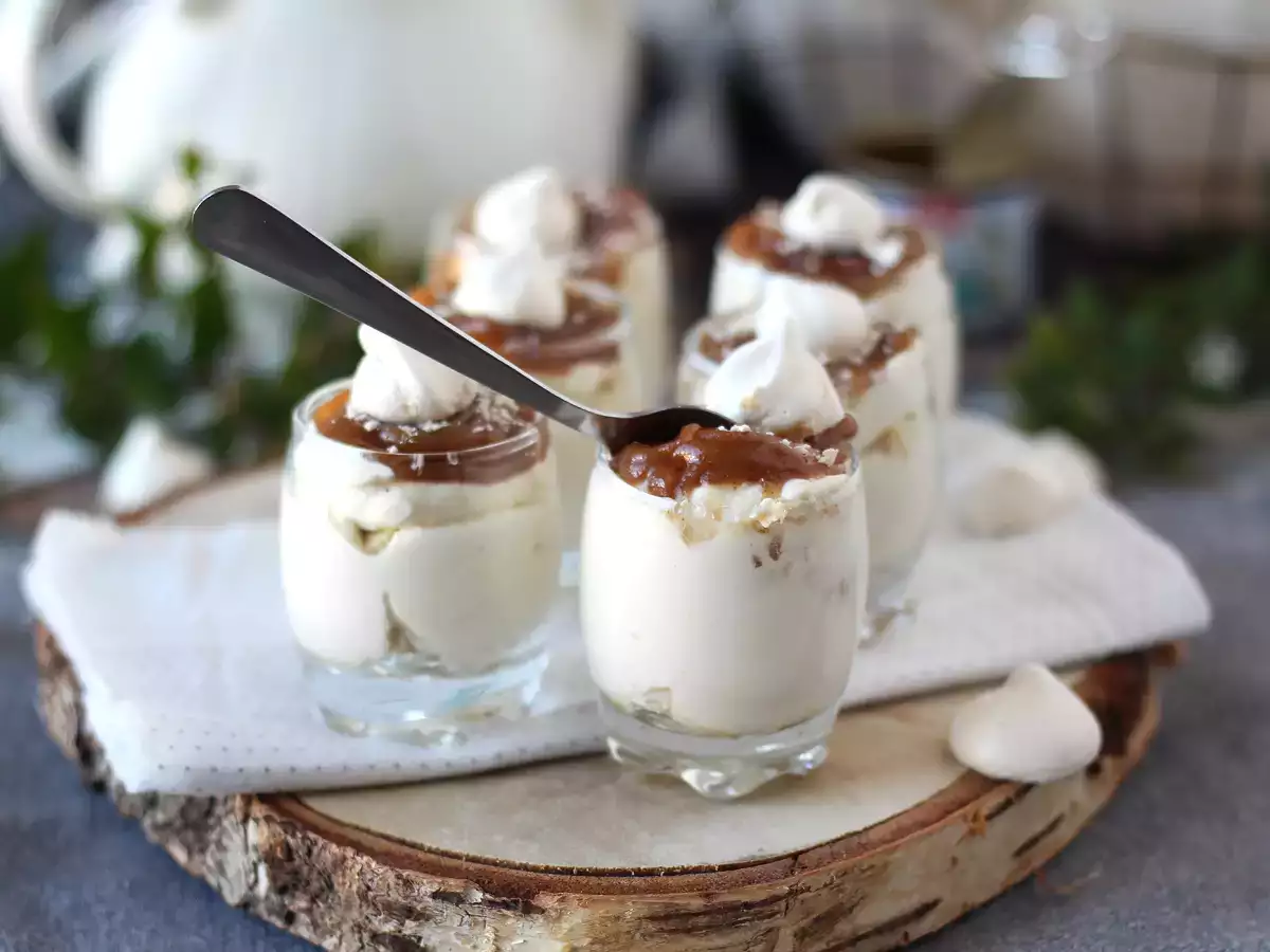 Kozarci v slogu Mont Blanc s kostanjevo kremo - fotografija 4