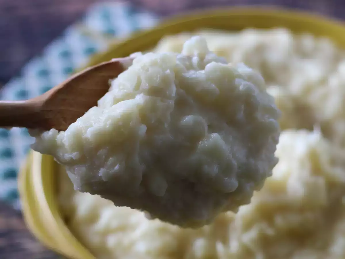 Kremast in zelo preprost pire iz manioke - fotografija 2