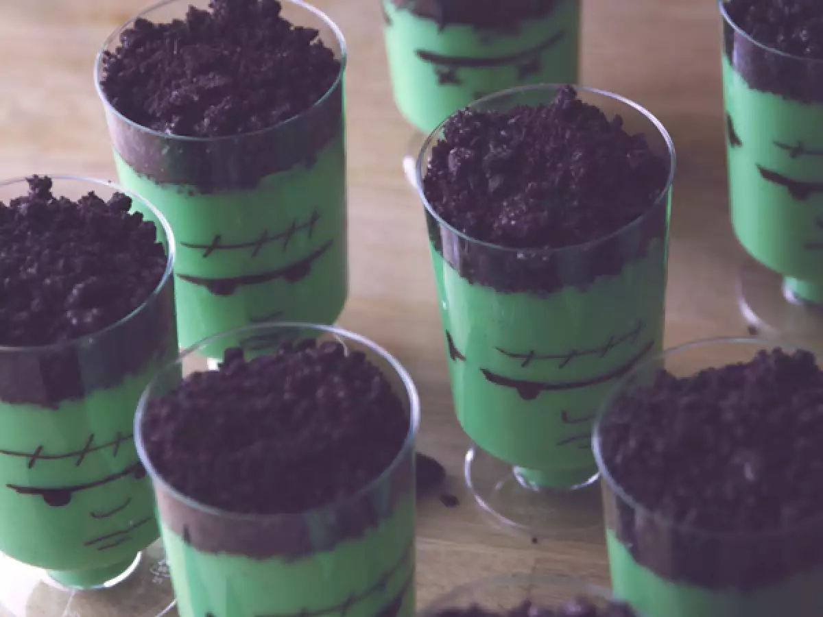 Kreme Frankenstein za noč čarovnic - fotografija 2