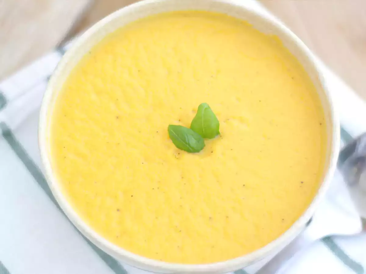 Kremna bučna juha - fotografija 2