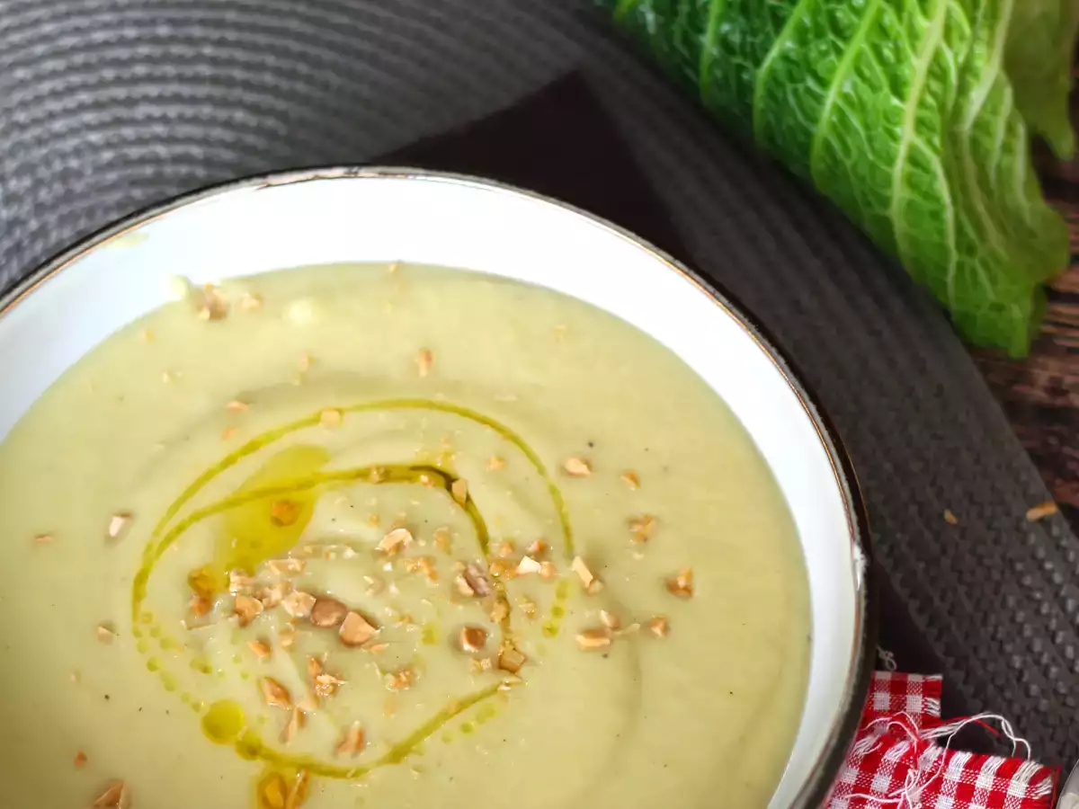 Kremna juha iz ohrovta in krompirja v hitrem kuhalniku - fotografija 2