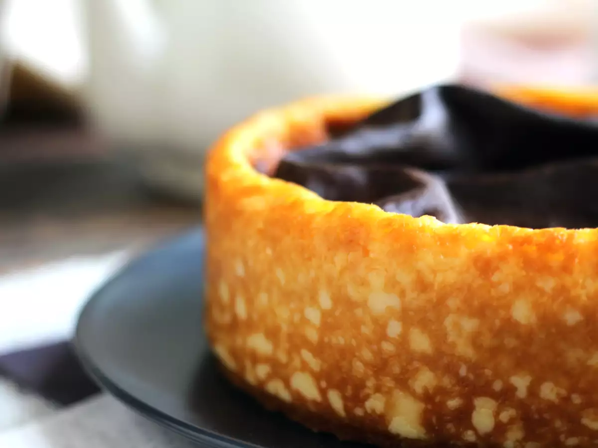 Kremni flan brez testa - fotografija 3