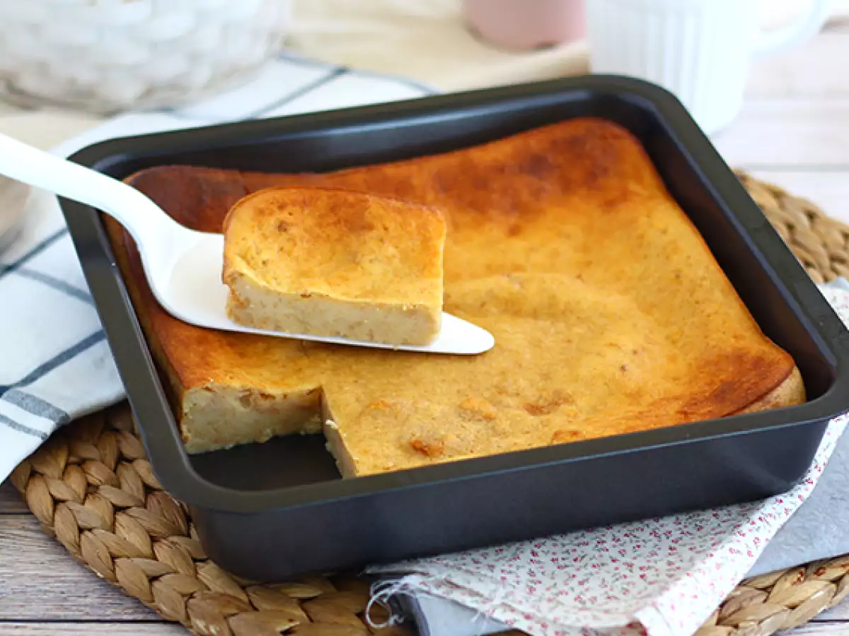 Kruhov puding (preprosto in hitro)