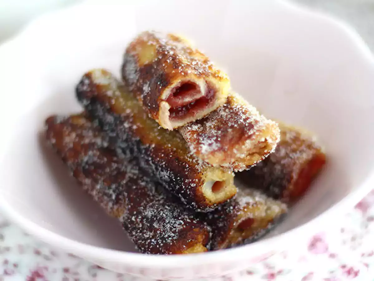 Kruhovi zavitki z marmelado - fotografija 2