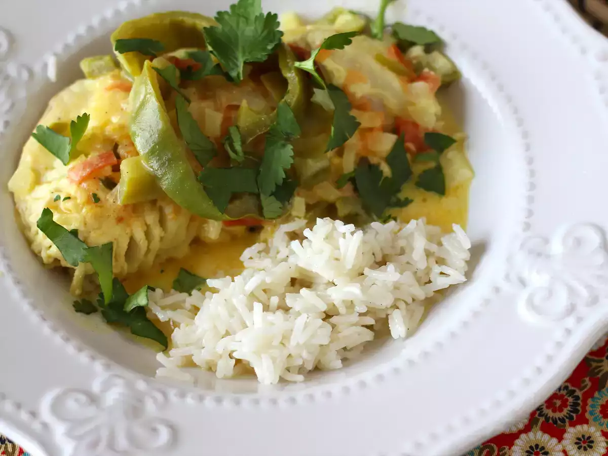 Kuhan morski list s kokosovim mlekom - ribja jed, ki jo boste vzljubili - fotografija 2