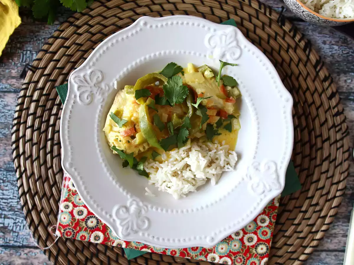 Kuhan morski list s kokosovim mlekom - ribja jed, ki jo boste vzljubili - fotografija 3