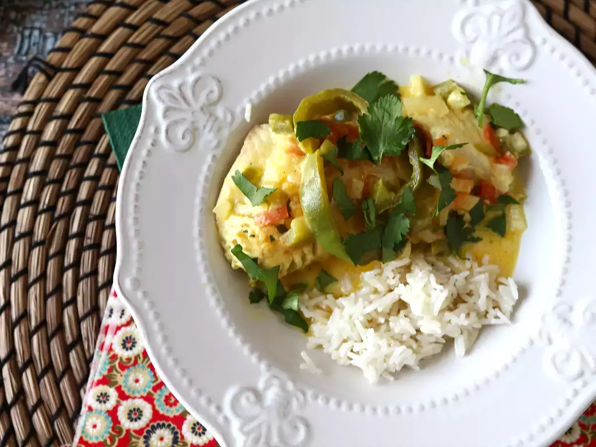 Kuhan morski list s kokosovim mlekom - ribja jed, ki jo boste vzljubili - fotografija 5