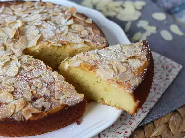 Recept L'amandier, izjemno vlažna mandljeva torta