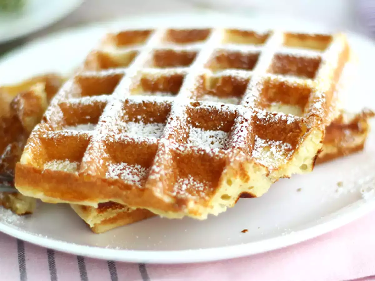 Lahki in hrustljavi vaflji - fotografija 2
