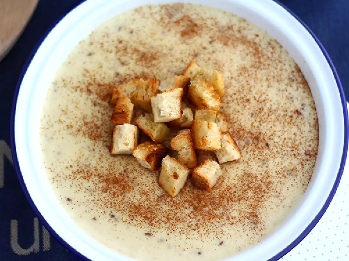 Las gachas, andaluzijska smetana z zelenim janežem in cimetom - fotografija 3