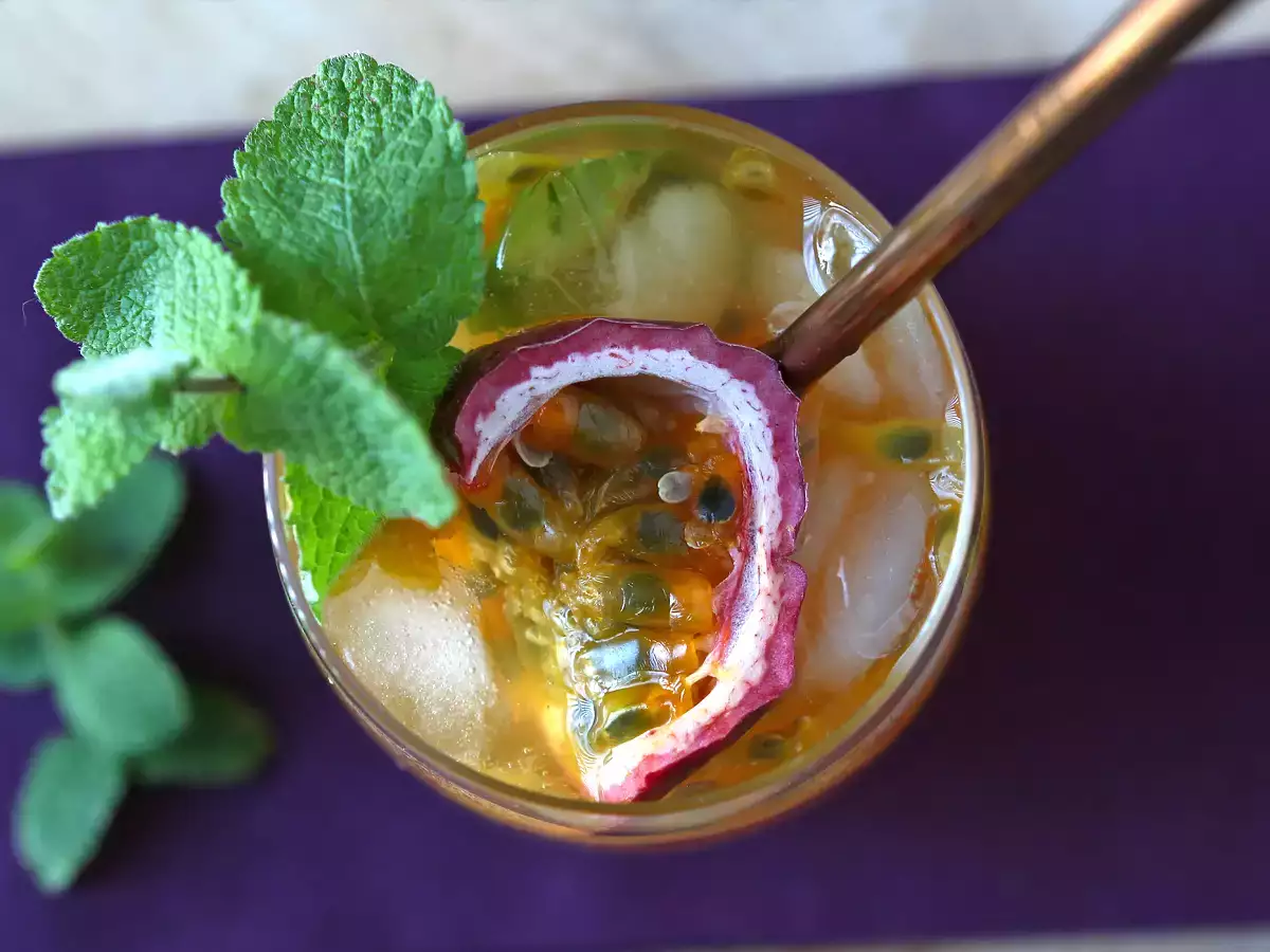 Ledeni čaj s pasijonko, popolna pijača za poletje! - fotografija 6