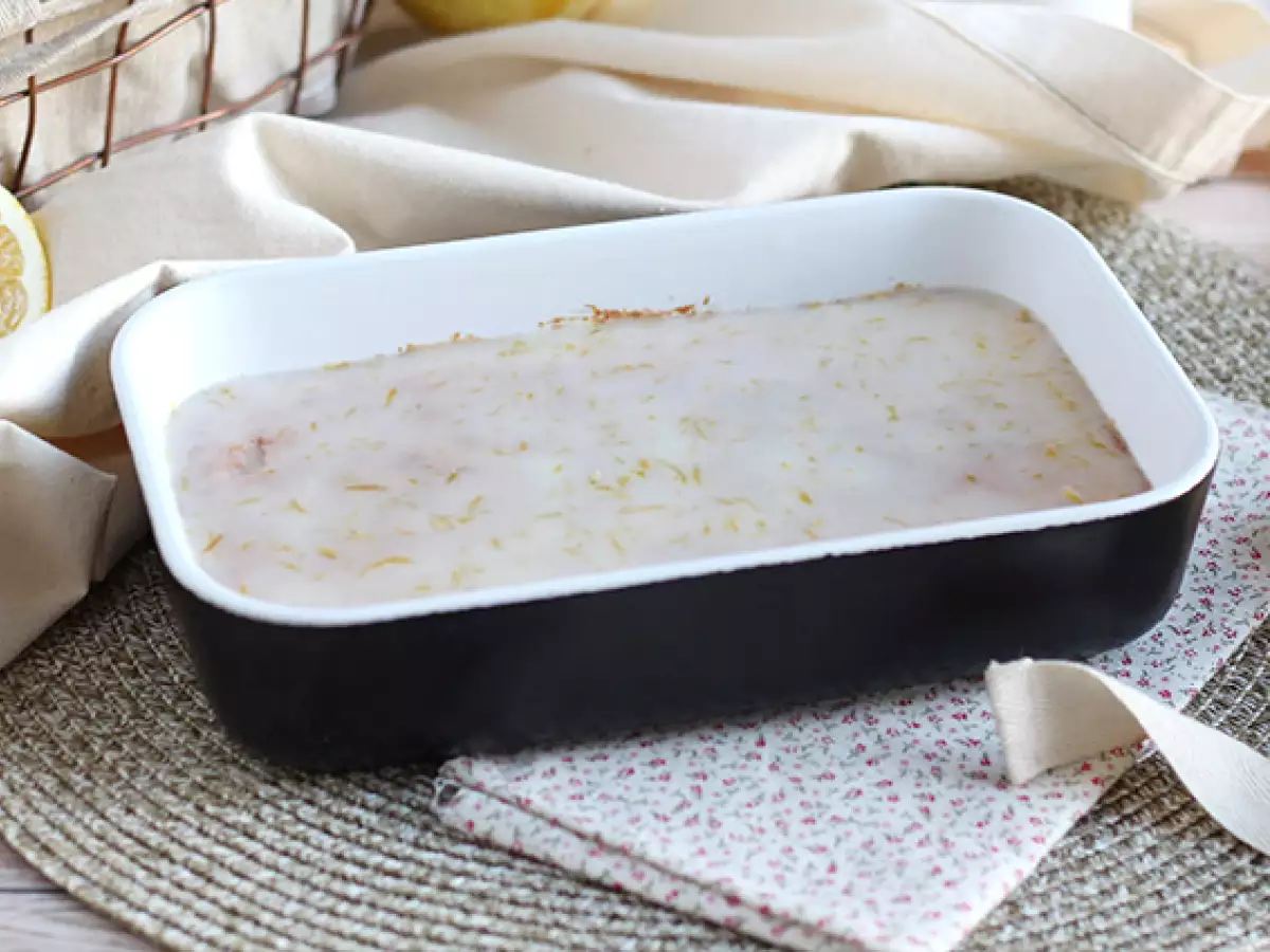 Limonin brownie z ovsenimi kosmiči in limonino glazuro - fotografija 5