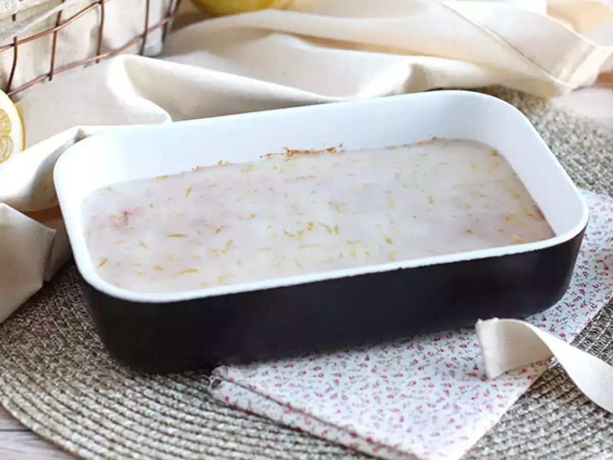 Limonin in ovseni brownie z limonino glazuro - fotografija 5